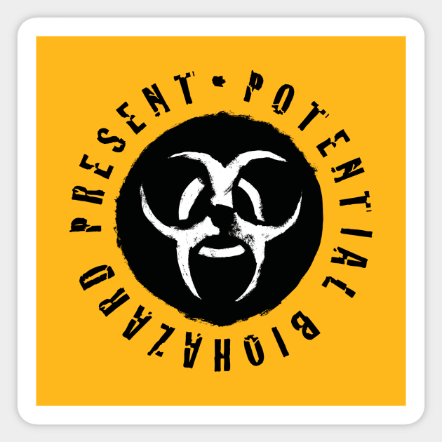 Potential Biohazard Present Sticker by OrtegaSG